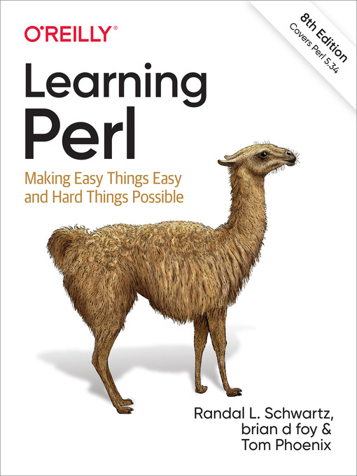 Title details for Learning Perl by Randal L. Schwartz - Available